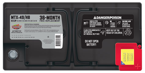 MTX-49/H8 Battery